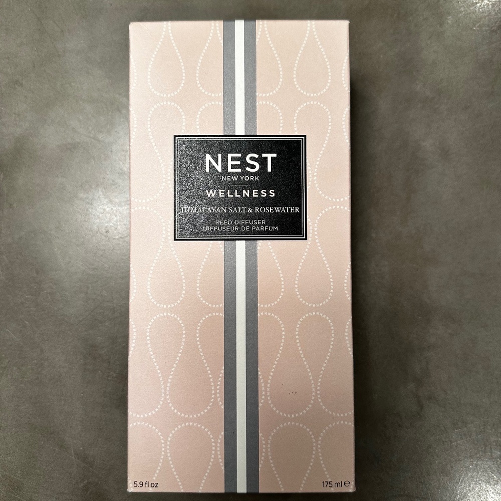 Nest Reed Diffuser, Himalayan Salt & Rosewater
